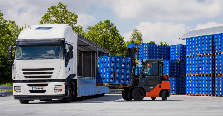 Traigo being used to move barrels